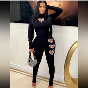 Crystal Heart Cut Out Set